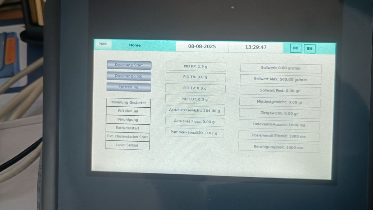 HMI-Ansichten für Prozess, Diagnose und Bedienung.