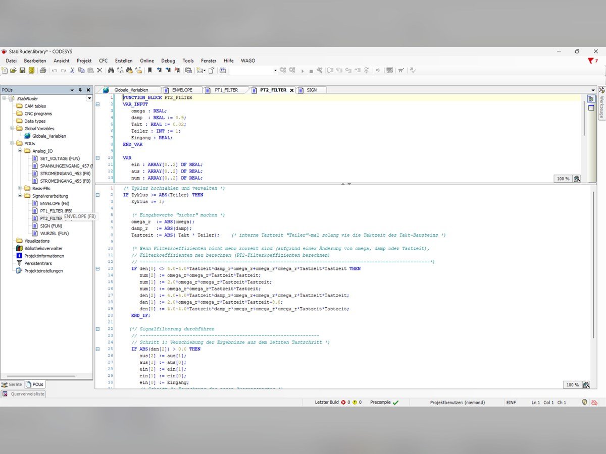 CODESYS WAGO Programmierer